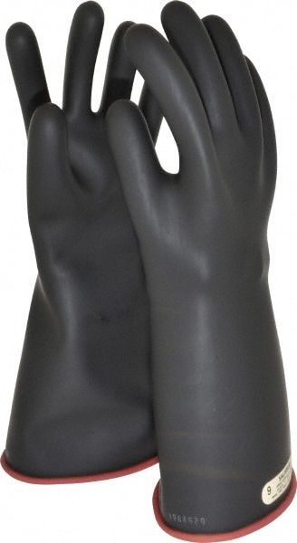 Salisbury by Honeywell E114RB/9 Class 1, Size L (9), 14" Long, Rubber Linemans Glove Image