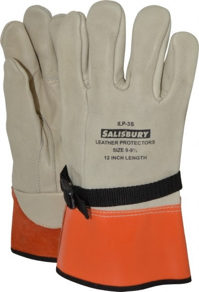 ELECTRICIAN LEATHER OVER GLOVE - QSS Safety Products (S) Pte Ltd