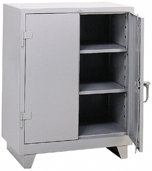 Durham 2 Shelf Locking Storage 00042895 MSC Industrial Supply