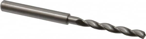 Jobber Length Drill Bit: 4.2 mm Dia, 150 °, Solid Carbide