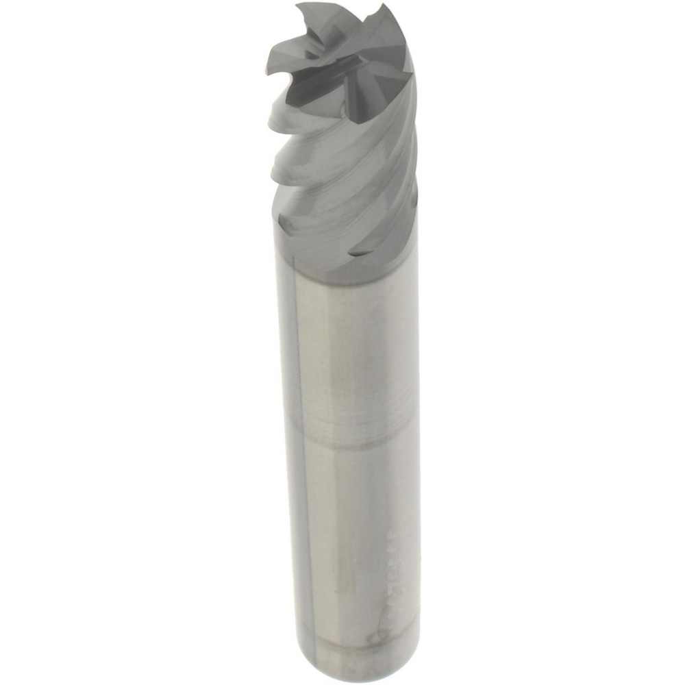 Accupro Square End Mill 1/4" Dia, 3/8" LOC, 5 Flute, Solid Carbide