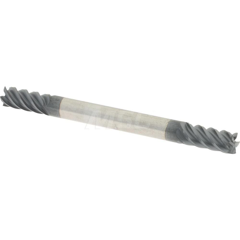 Accupro 12185255 Square End Mill: 1/8 Dia, 1/4 LOC, 1/8 Shank Dia, 1-1/2 OAL, 5 Flutes, Solid Carbide Image