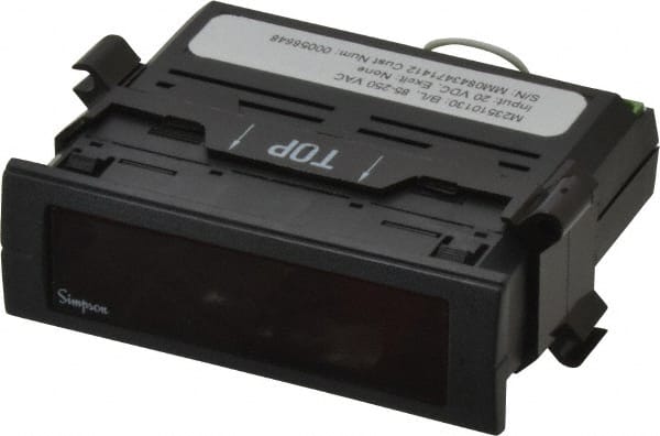 Simpson Electric M235-1-0-13-0 3-1/2 Digits, Digital LCD, DC Voltmeter, Panel Meter 