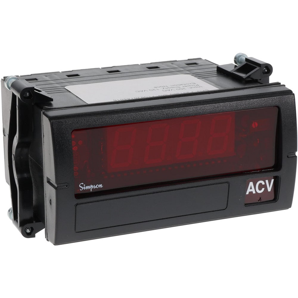 3-1/2 Digits, Digital LED, AC Voltmeter, Panel Meter