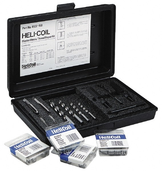 Heli-Coil 4937-150 Thread Repair Kit: Threaded Insert 