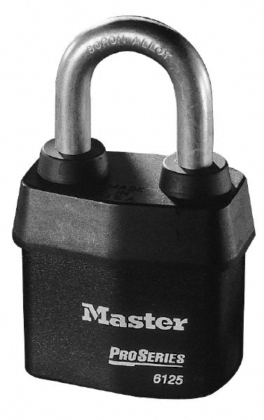Padlock: Laminated Steel, 2-3/8" Wide
