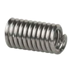 Dry Film Lubricant Helical Insert with 6-32 Helicoil 0.207" 304 Stainless Steel 