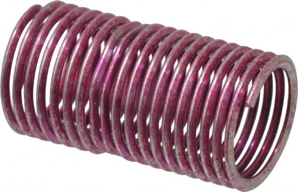 Screw-Locking Insert: Stainless Steel, 3/8-24 UNF, 2-1/2D