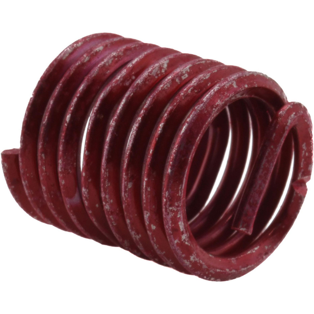 Screw-Locking Insert: Grade 304 Stainless Steel, 5/8-11, 1-1/2D - 0.9380" OAL, Tanged, Bright Finish