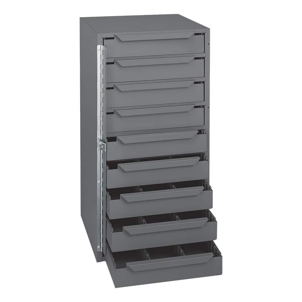 9 Drawer, Adjustable Compartment, Small Parts Lockable Storage Cabinet