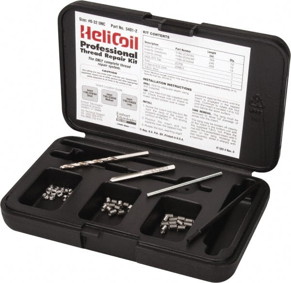FREE Shipping! HeliCoil 5401-10; 5/8-11 Thread Repair Kit; Can Customize Insert 