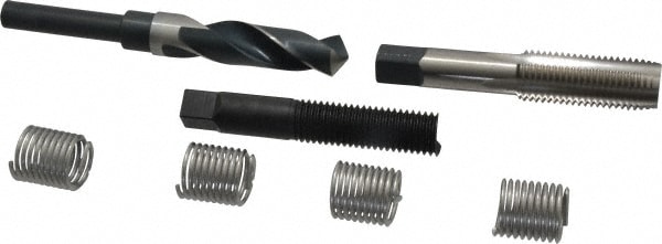 Heli-Coil 5401-12 Thread Repair Kit: Threaded Insert 