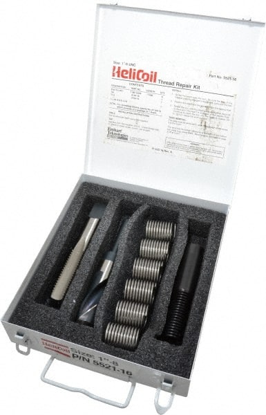 Thread installation and repair kit helicoil set 88pc metric sizes M6-M10 AN047 