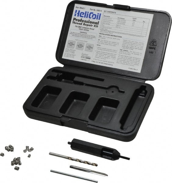 Heli-Coil 5403-4 Thread Repair Kit: Threaded Insert 
