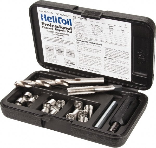 Heli-Coil 5405-12 Thread Repair Kit: Threaded Insert 