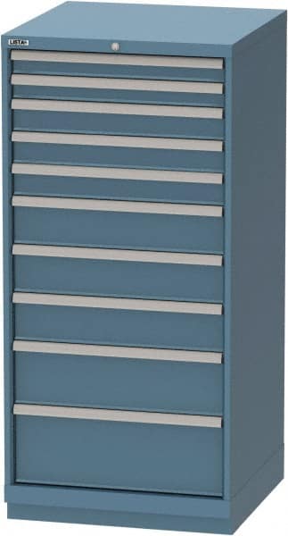 LISTA TCC-27-FTB-CB Tool Crib Steel Storage Cabinet: 28-1/4" Wide, 28-1/2" Deep, 59-1/2" High 