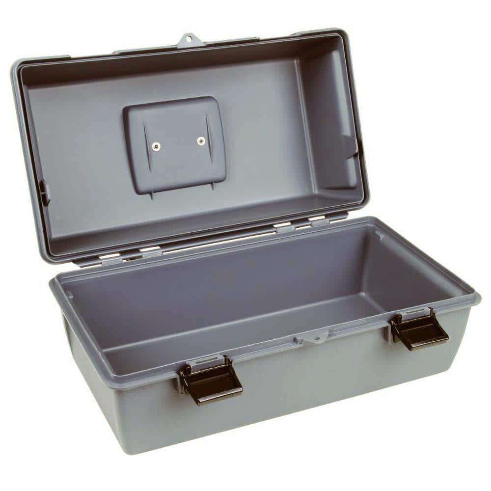 Flambeau 1700 Copolymer Resin Tool Box: 1 Compartment