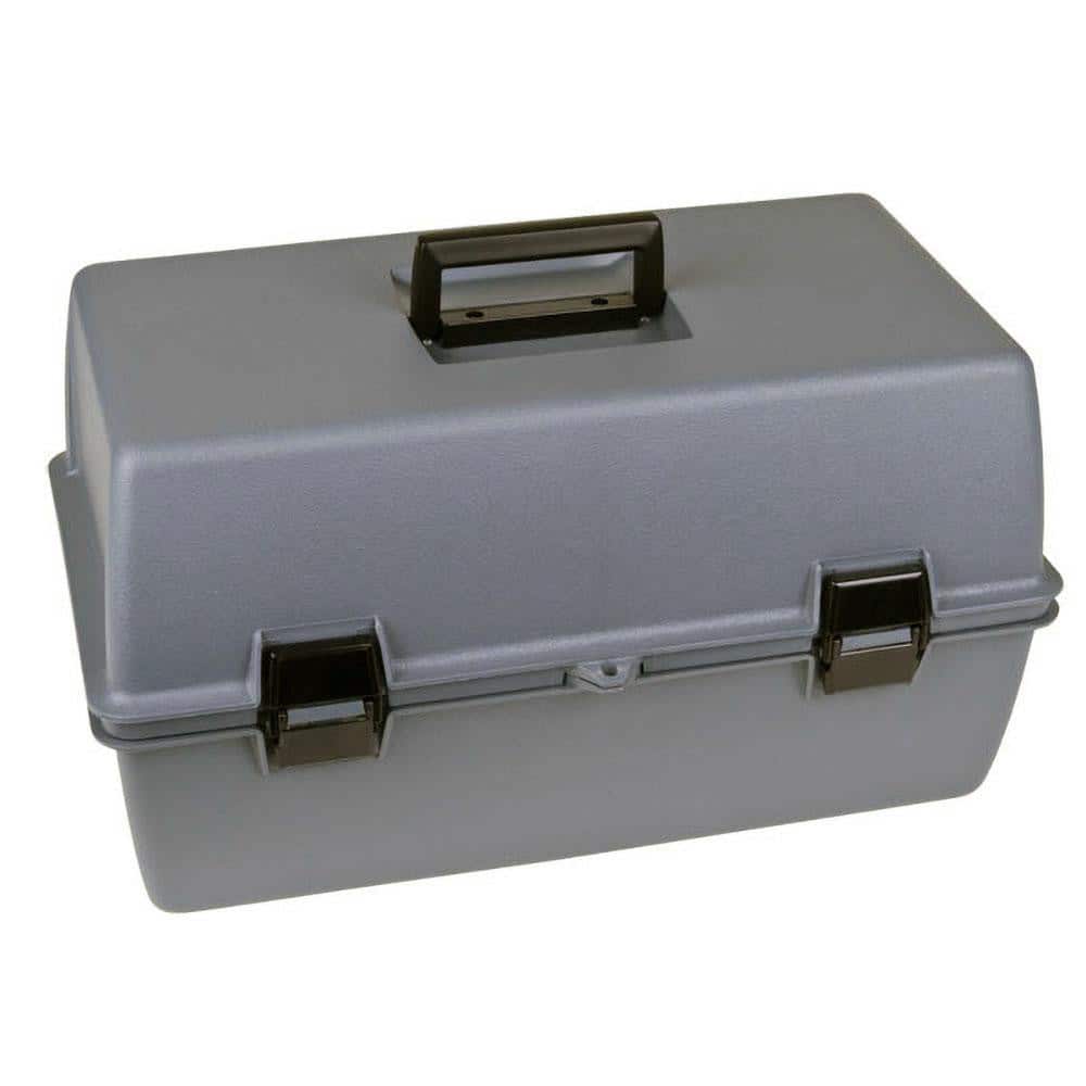 Flambeau 2100 Copolymer Resin Tool Box: 1 Compartment 