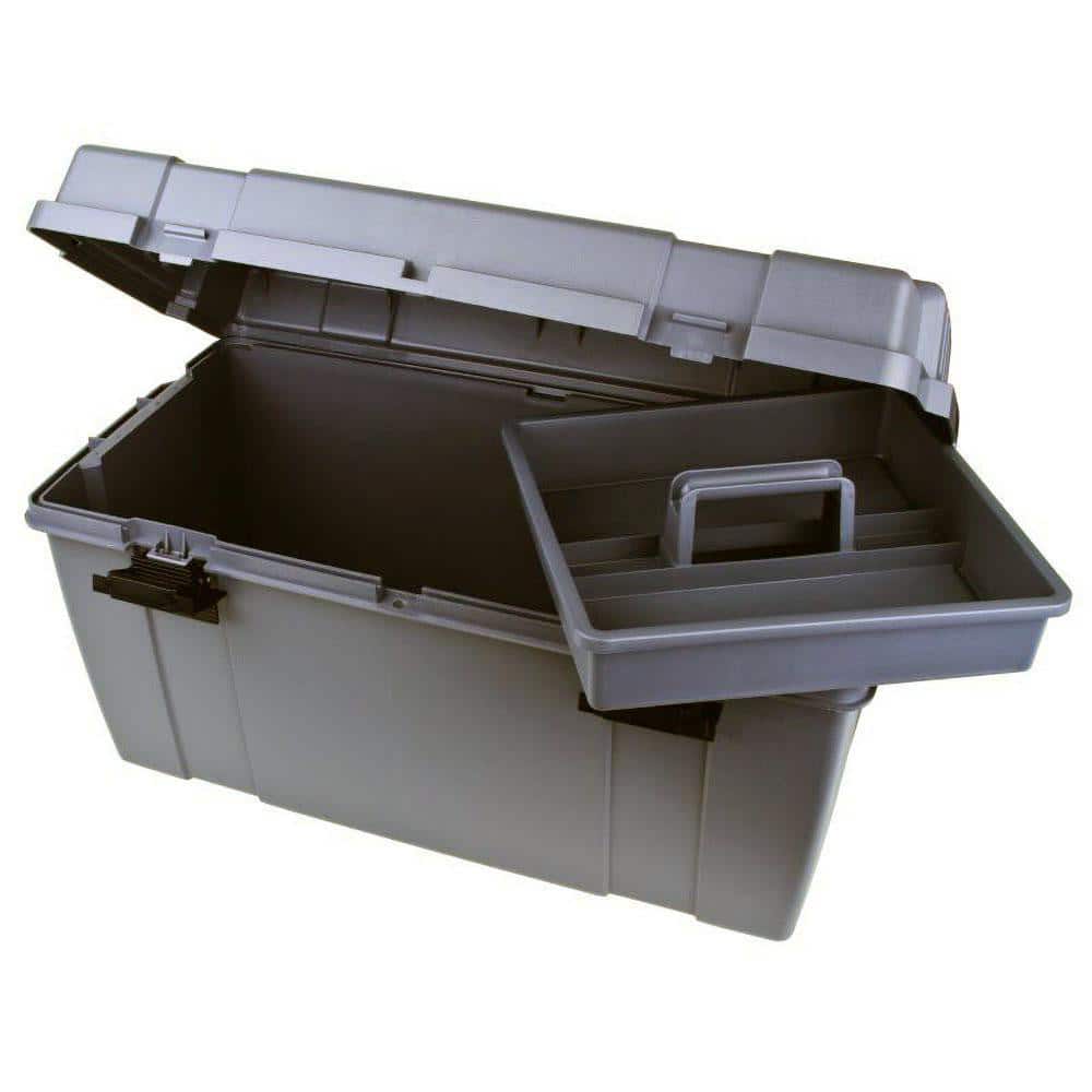 Copolymer Resin Tool Box: 1 Drawer, 1 Compartment