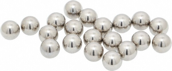 9 mm Diameter, Grade 25, Chrome Steel Ball
