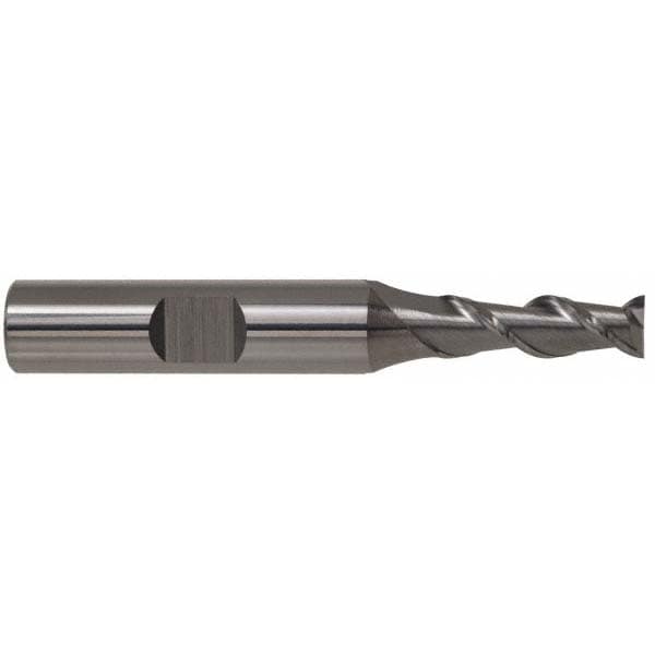 SGS 34533 Square End Mill: 1 Dia, 4 LOC, 1 Shank Dia, 6-1/2 OAL, 2 Flutes, Solid Carbide Image