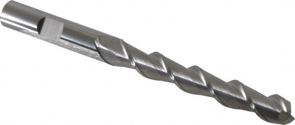 SGS 34513 Square End Mill: 3/8 Dia, 2-1/2 LOC, 3/8 Shank Dia, 4-1/4 OAL, 2 Flutes, Solid Carbide Image