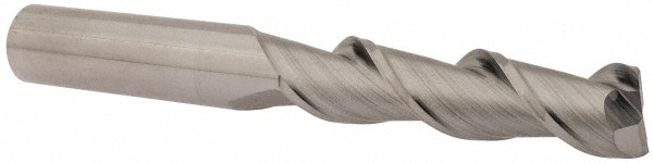 SGS 32041 Square End Mill: 1/2 Dia, 2 LOC, 1/2 Shank Dia, 4 OAL, 2 Flutes, Solid Carbide Image