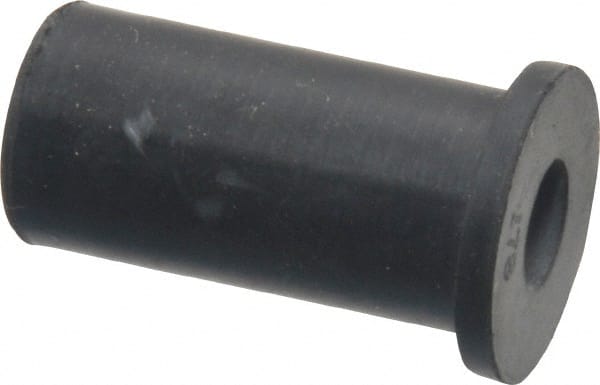 RivetKing. JF-6250 1/4-20, 0.635" Diam x 0.051" Thick Flange, Rubber Insulated Rivet Nut 