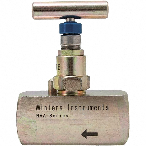 Value Collection NVA6020 Needle Valve: Straight, 1/4" Pipe, Alloy Body Image