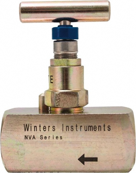 Value Collection NVA6021 Needle Valve: Straight, 1/2" Pipe, Alloy Body Image