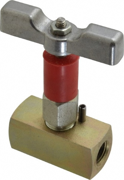 Value Collection NVA4020 Needle Valve: Straight, 1/4" Pipe, Alloy Body Image