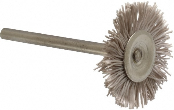 Wheel Brush: 1" Wheel Dia