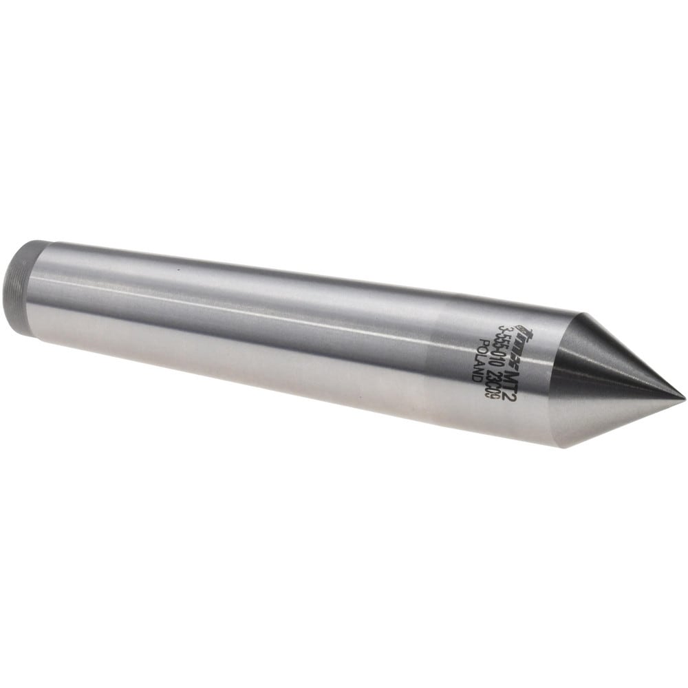 0.71" Head Diam, Steel Standard Point Solid Dead Center