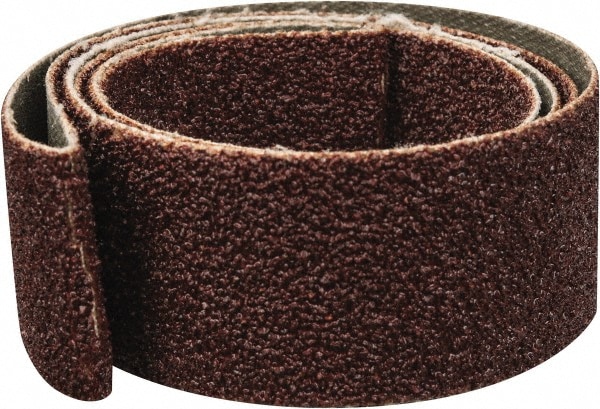 Abrasive Belt: 1" Wide, 30" Long, 50 Grit, Aluminum Oxide