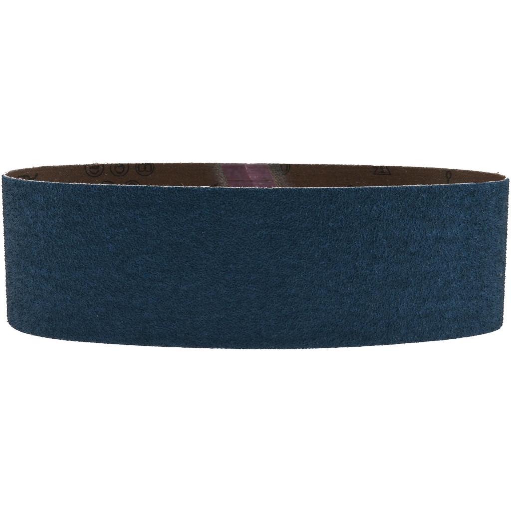 Made in USA | Value Collection Abrasive Belt: 3" Wide, 24" OAL, 40 Grit, Zirconia Alumina - Coated, Coarse Grade, X Weighted, Dry | Part #3 X 24 40 GR