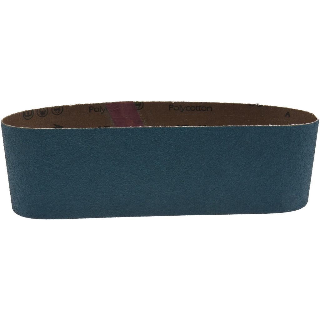 Made in USA | Value Collection Abrasive Belt: 3" Wide, 24" OAL, 60 Grit, Zirconia Alumina - Coated, Medium Grade, X Weighted, Dry | Part #3 X 24 60 GR
