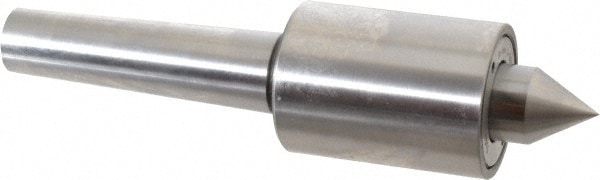 Live Center: Taper Shank, 1-3/4" Head Dia