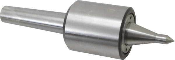 Live Center: Taper Shank, 2-7/8" Head Dia