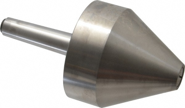 Live Center: Taper Shank, 4" Head Dia