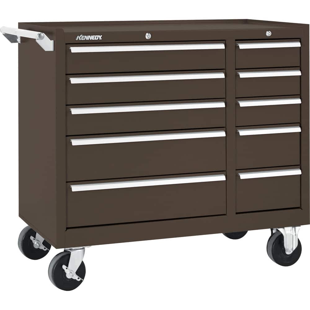 Kennedy 310XB Steel Tool Roller Cabinet: 10 Drawers 