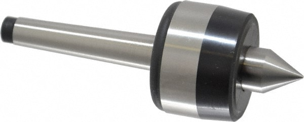 Live Center: Taper Shank, 1-1/2" Head Dia