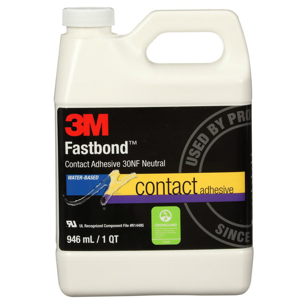 3M Fastbond™ Contact Adhesive 30NF, Neutral, 1 Quart | Part #00021200211805