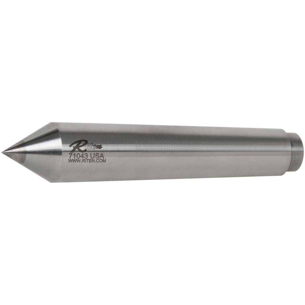 1.231" Head Diam, Carbide-Tipped Steel Standard Point Solid Dead Center