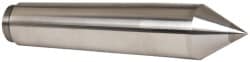 0.475" Head Diam, Carbide-Tipped Steel Standard Point Solid Dead Center