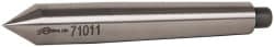 Riten 71011 0.475" Head Diam, Hardened Tool Steel Standard Point Solid Dead Center 