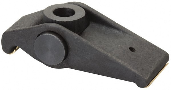 3/8" Stud, 1-3/4" Max Clamping Height, Steel, Adjustable & Self-Positioning Strap Clamp