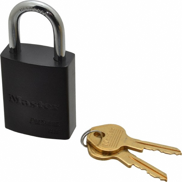 Master Lock Keyed Different Retaining Key Conductive Lockout Padlock