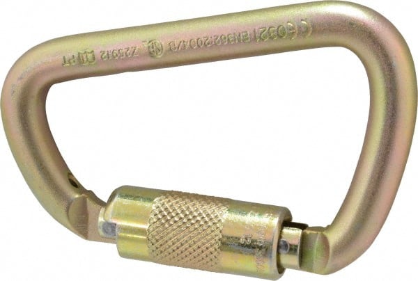 Gemtor 5105 10,000 Lb. Capacity Locking Carabiner 