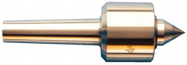 Riten 14602 Live Center: Taper Shank, 2-1/8" Head Dia, 2" Head Length 