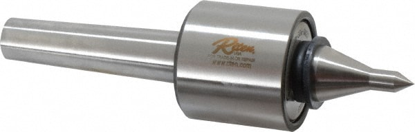 Riten 14103 Live Center: Taper Shank, 2-1/8" Head Dia, 2" Head Length 